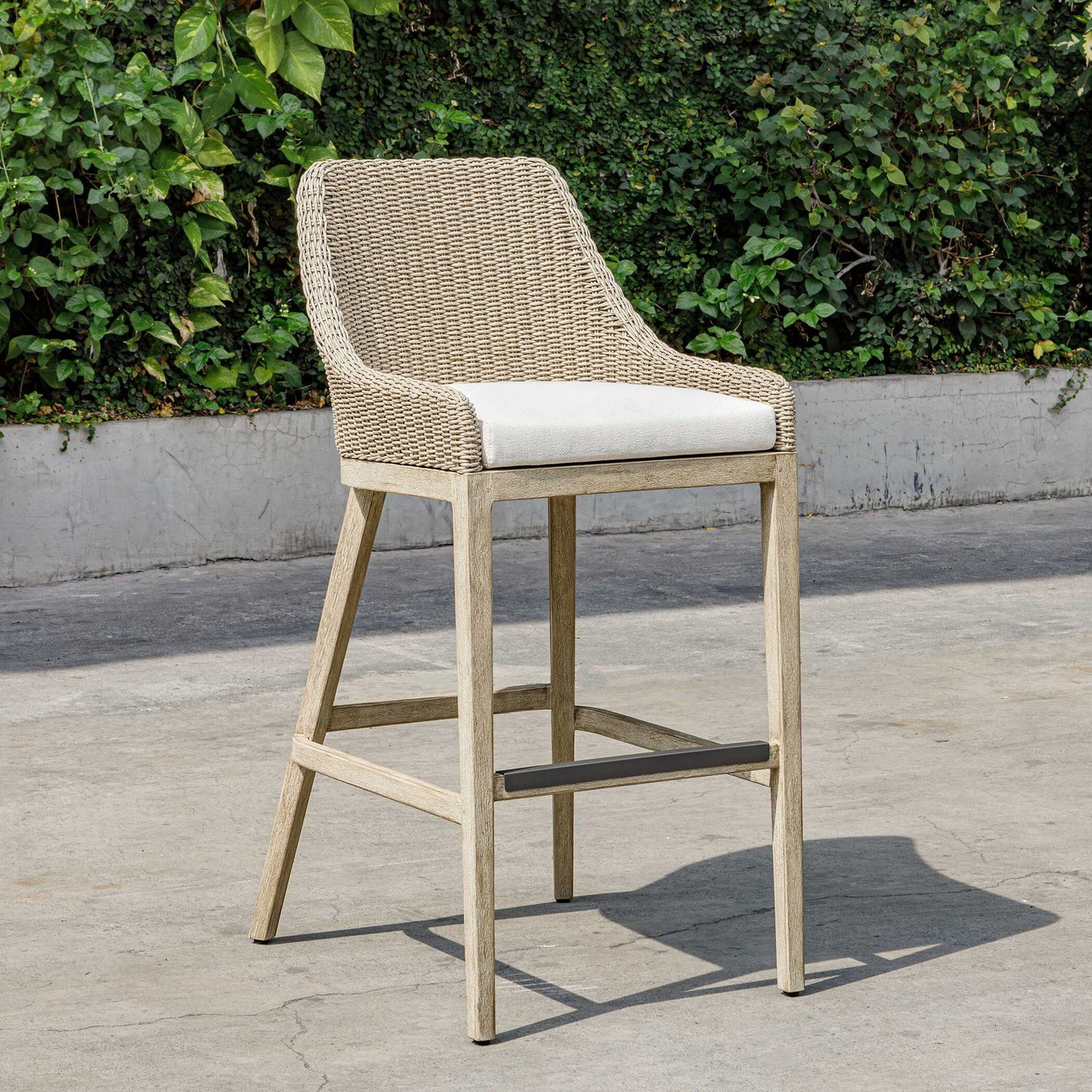 Paloma - Outdoor Wicker Bar Stool