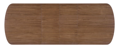 Eleana - Rectangle Dining Table With Two Leaves - Medium Wood