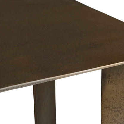 Reade - Outdoor Accent Table - Brass
