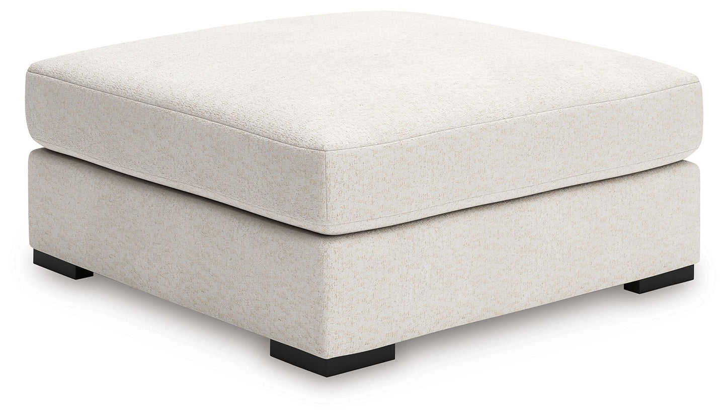 Donelson Creek - Vanilla - Oversized Accent Ottoman