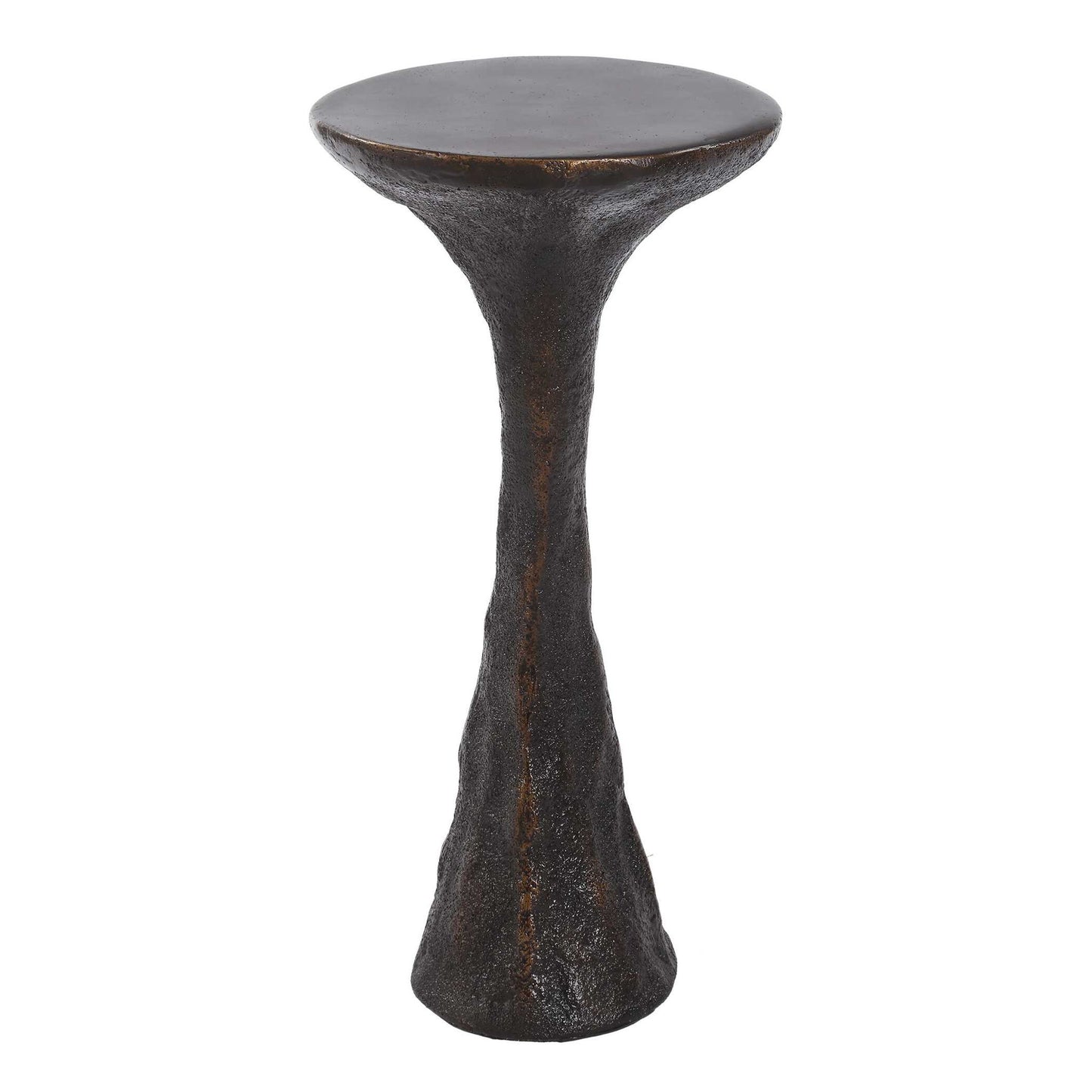Milan - Outdoor Drink Table - Dark Bronze