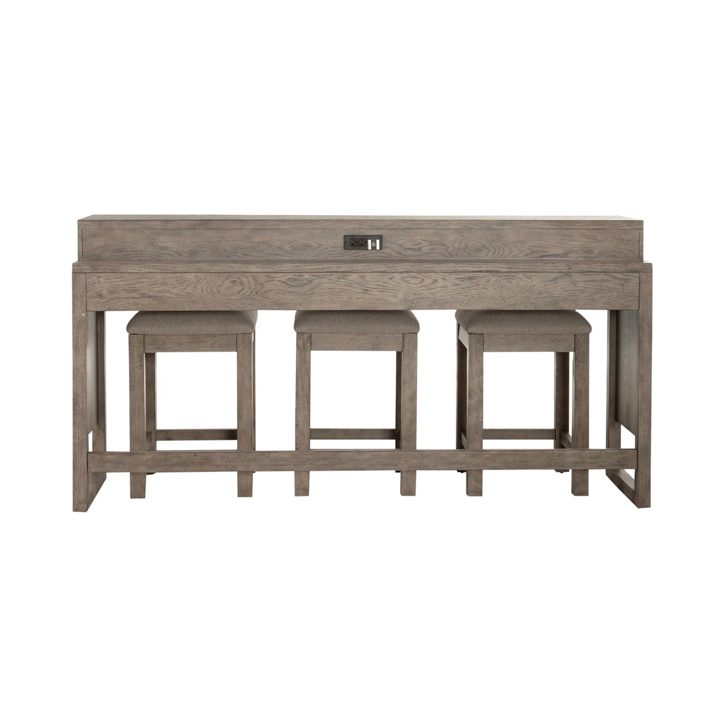 Bartlett Field - 4 Piece Living Room Set (Console Bar Table & 3 Console Stools)