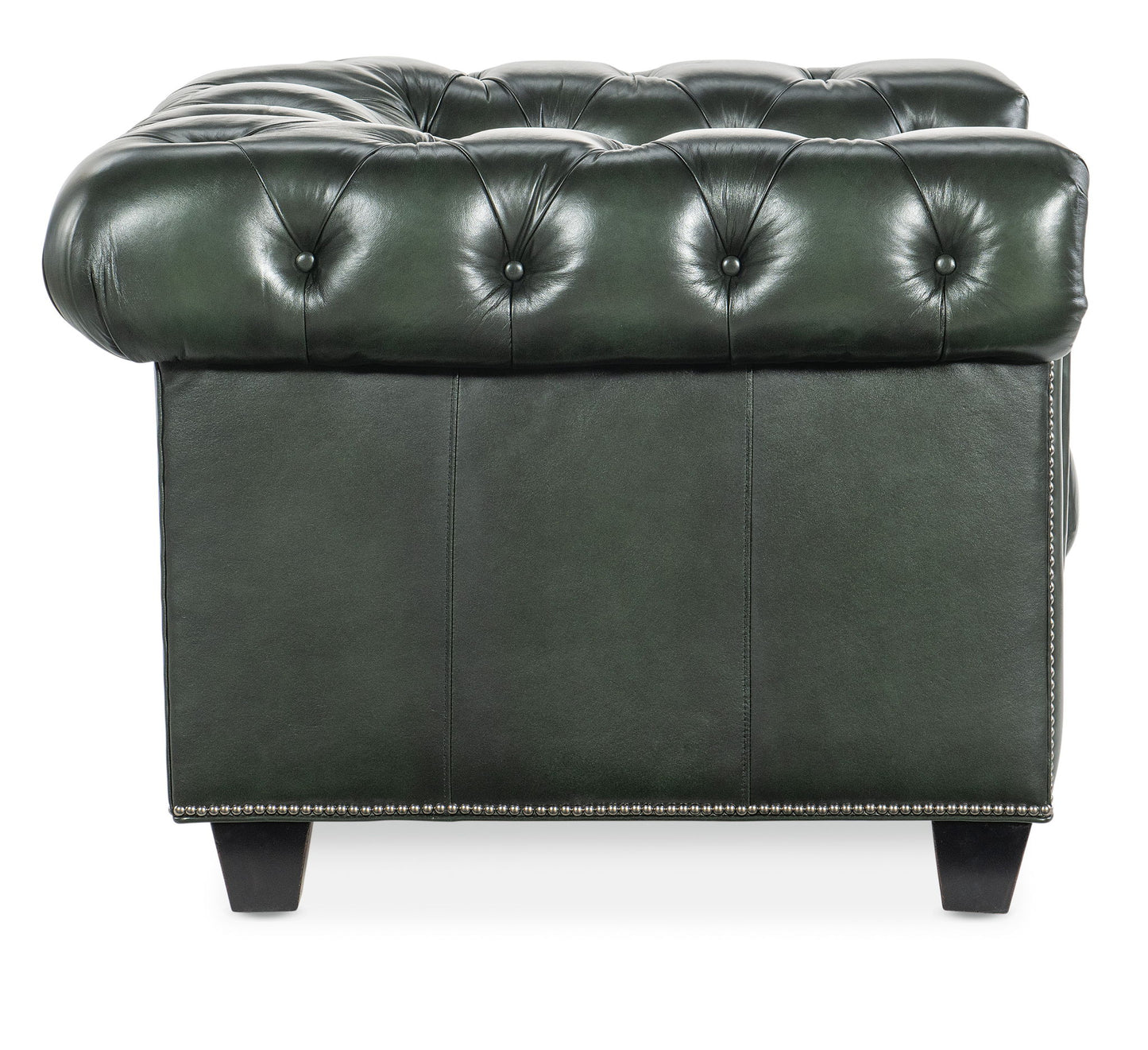 SS - Charleston Tufted Chair - Dark Green