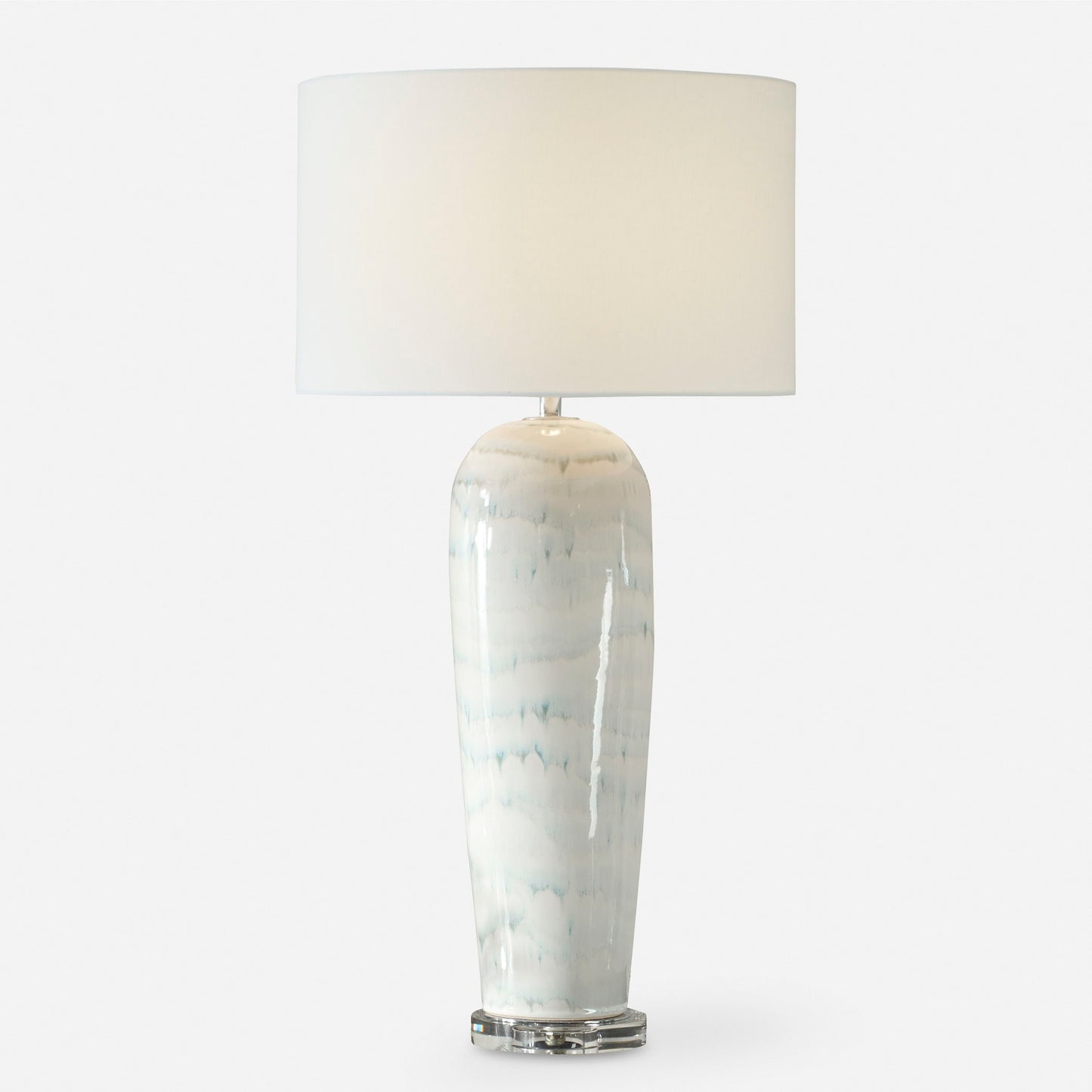 Arden - White Glaze Table Lamp