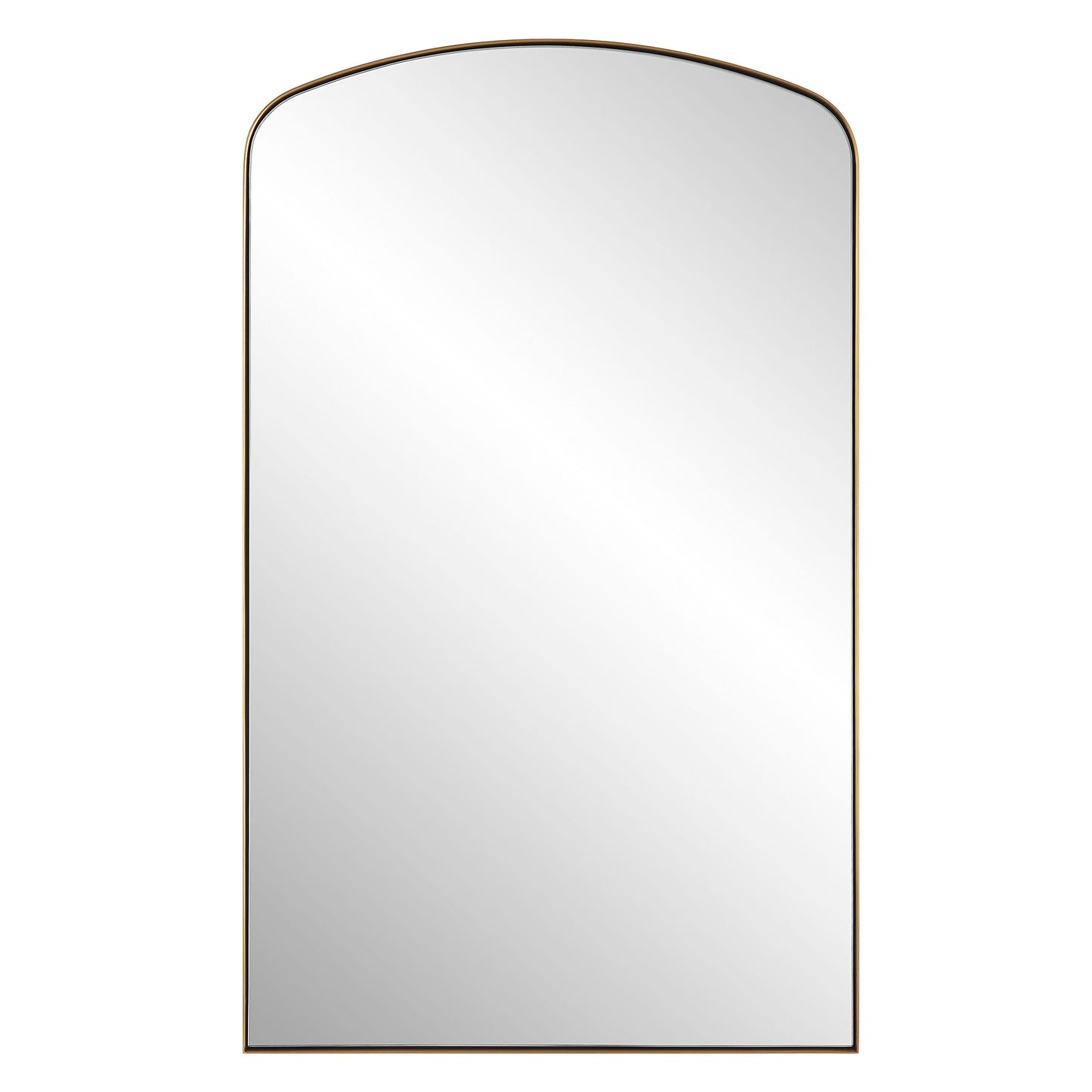 Tordera - Arch Mirror - Brass