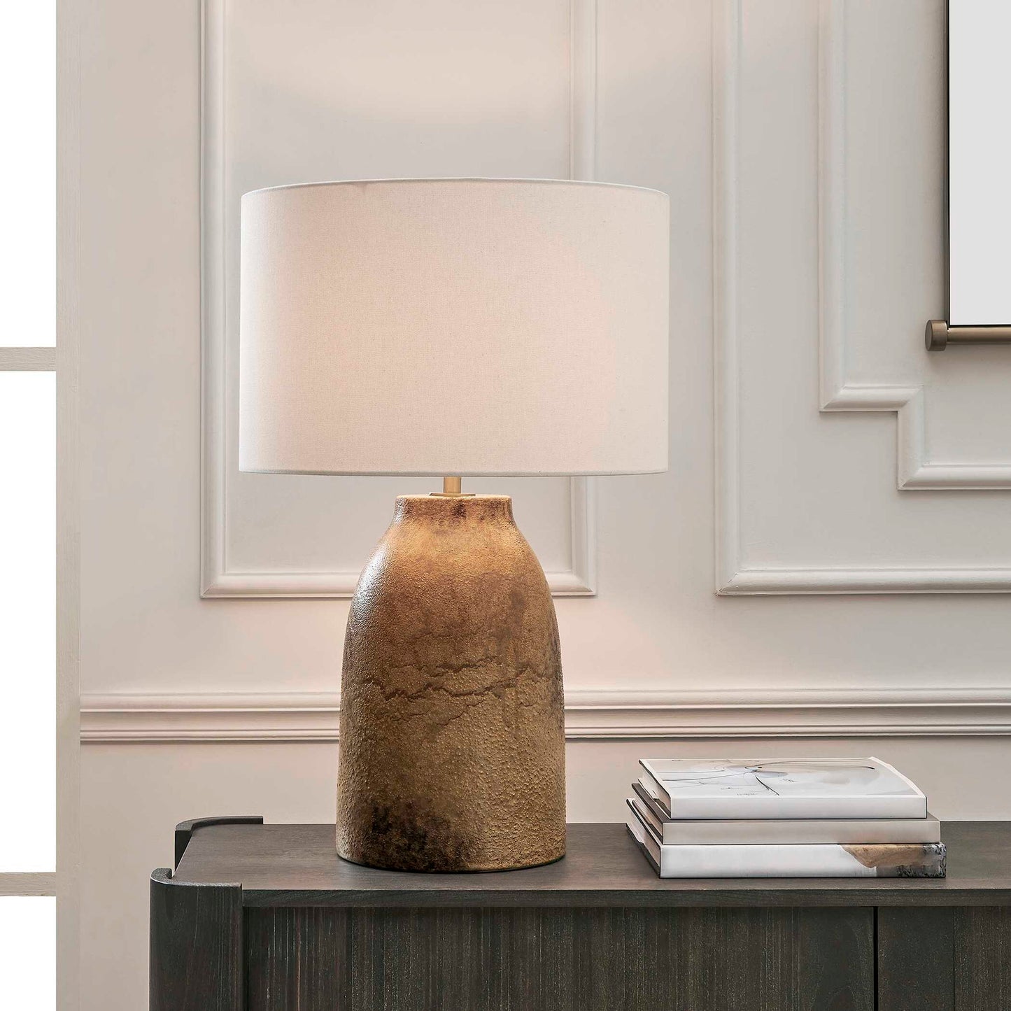 Harris - Table Lamp - Mottled Brown
