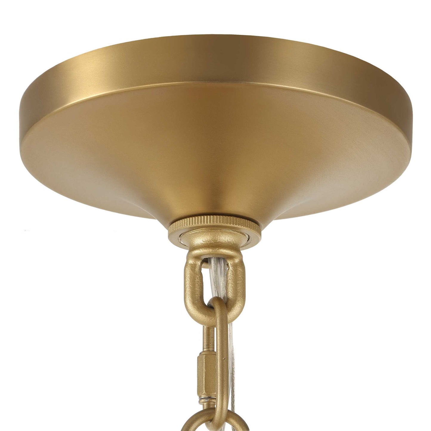 Bellaire - 1 Light Glass Shade Pendant - Gold