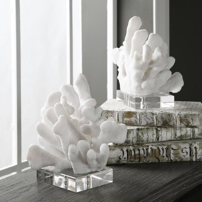 Charbel - Bookends (Set of 2) - White