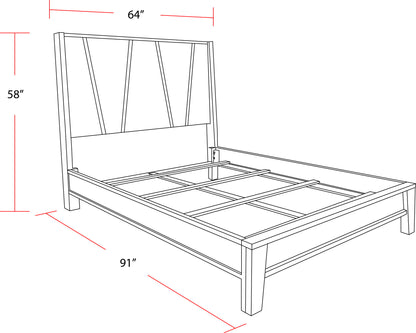 Pure Modern Bedroom - Panel Bed