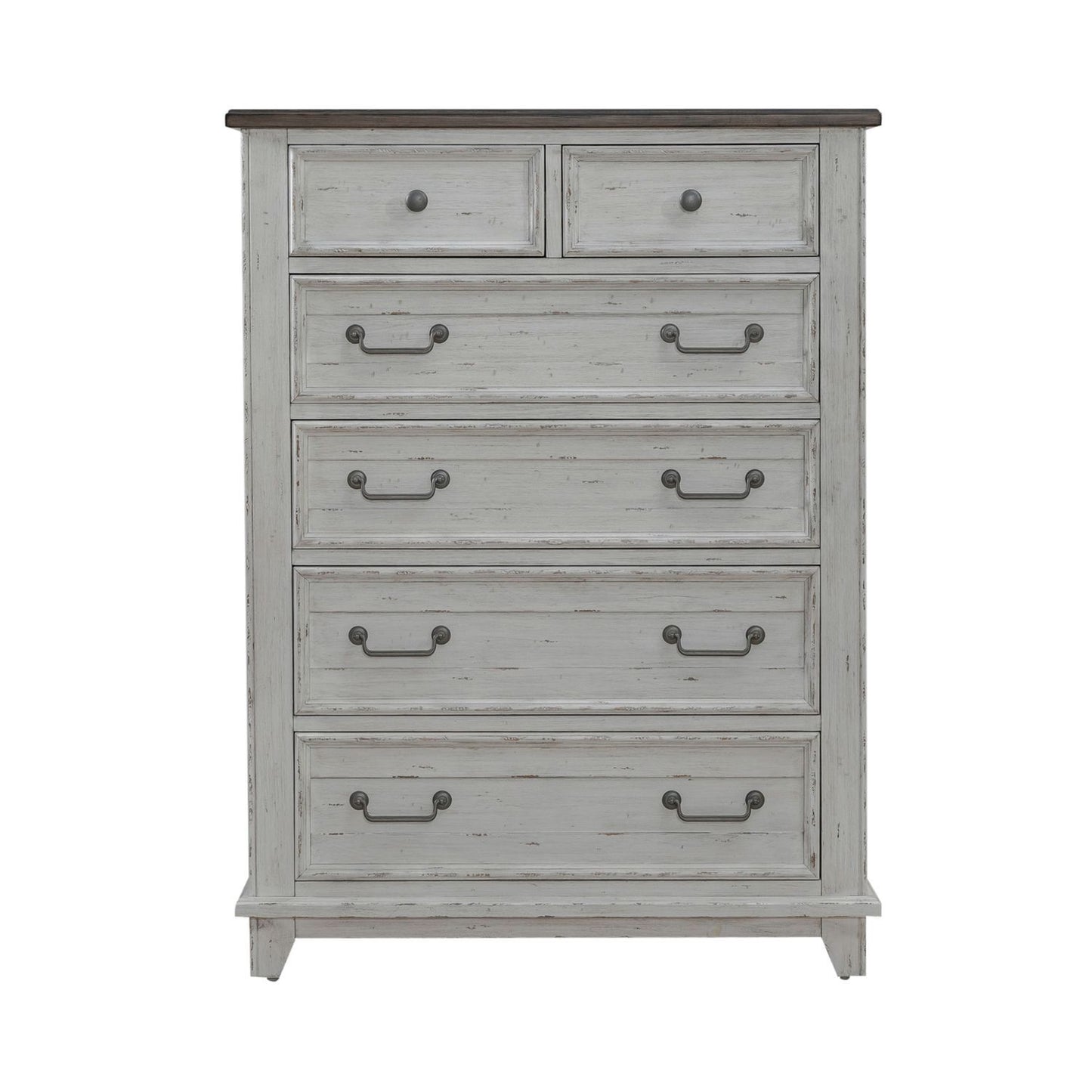 River Place - 6 Drawer Chest - White