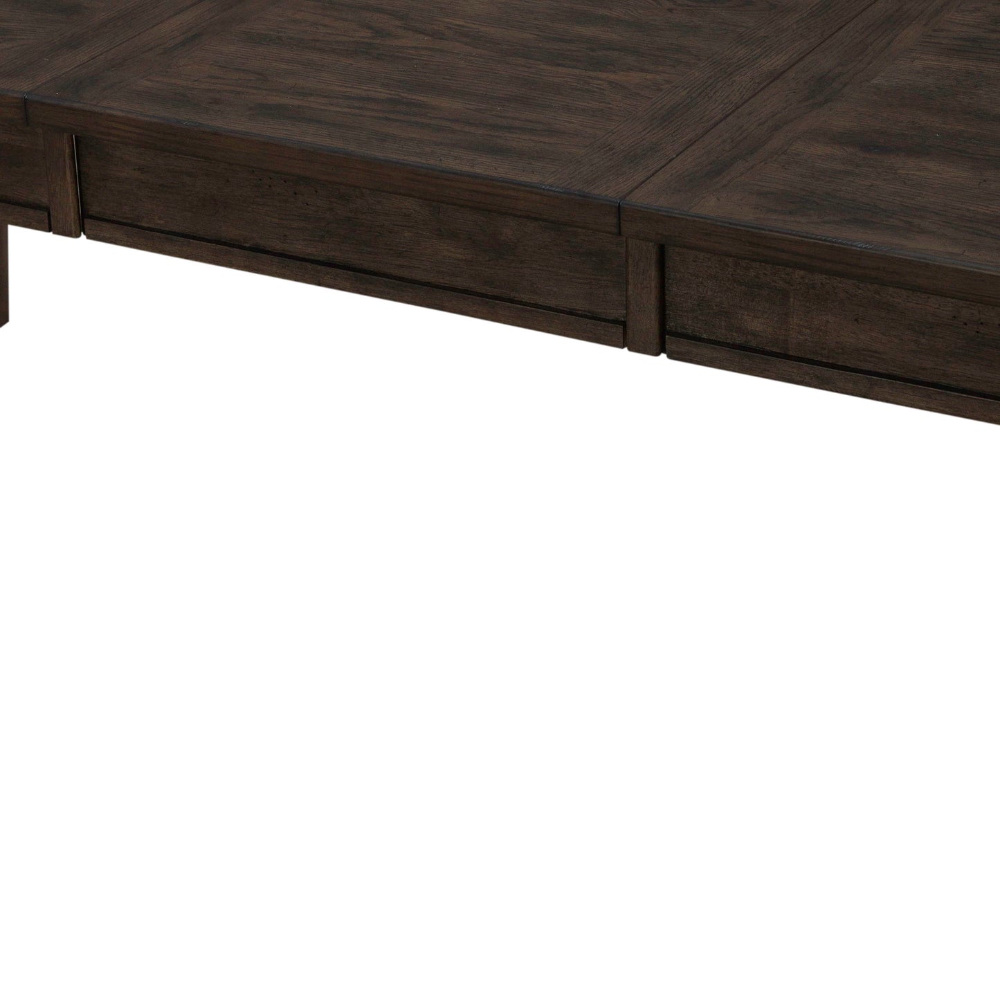 Midland Falls - Rectangular Leg Table - Dark Brown