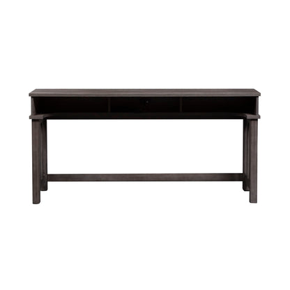 Tanners Creek - Console Bar Table - Dark Gray