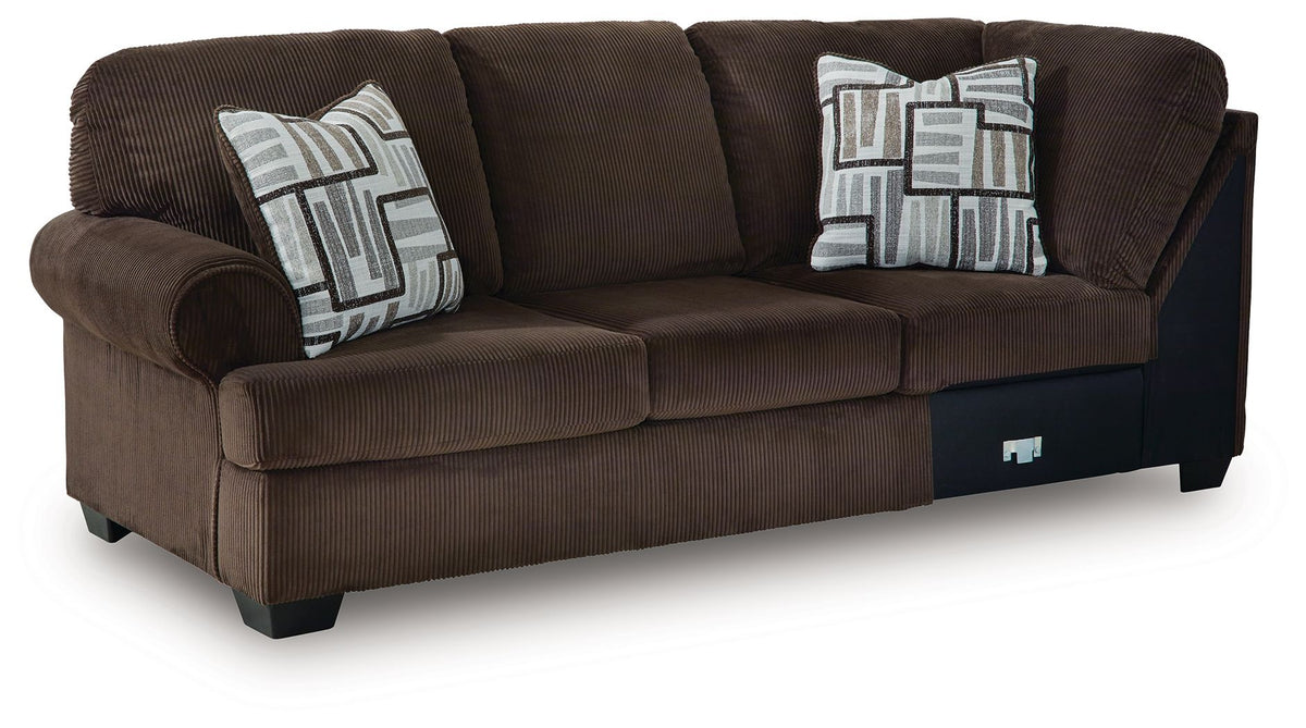 Kimlee - Sectional And Ottoman Set