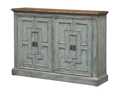 Eloise - Four Door Credenza - Haversham Aged Blue