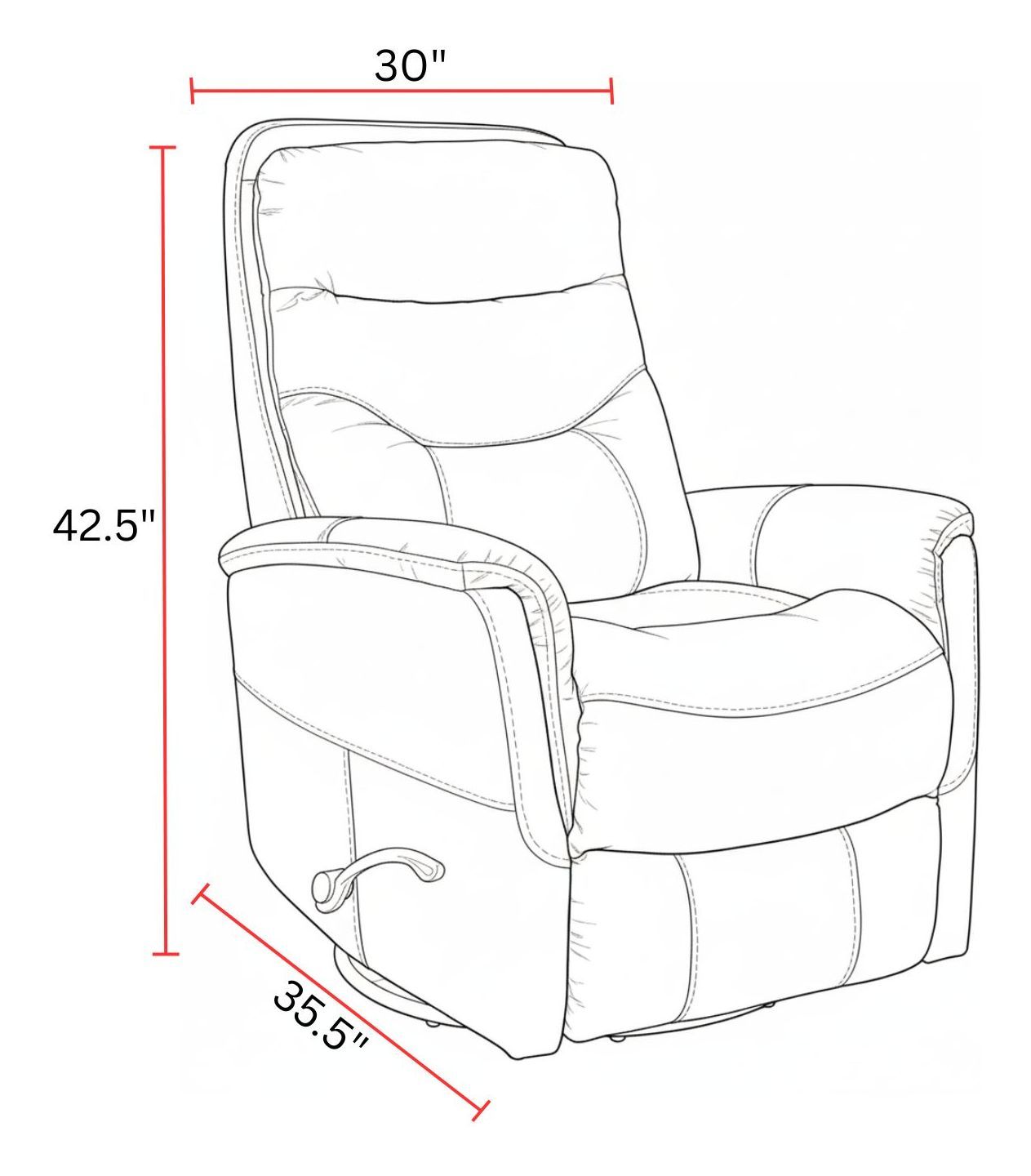Gemini - Swivel Glider Recliner (Set of 2)