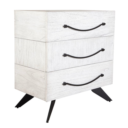 Vivi - 3 Drawer Chest - White