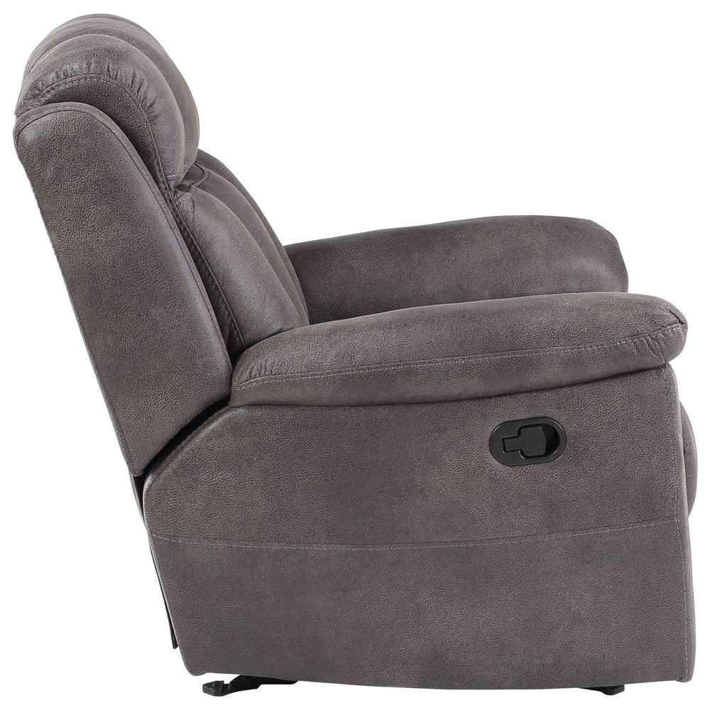 Goliath - Manual Glider Recliner - Arizona Grey