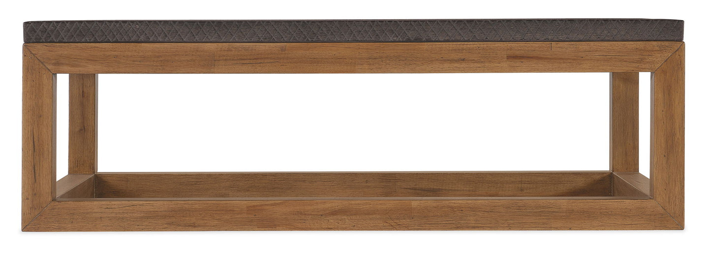 Big Sky - Cocktail Table - Light Brown / Dark Gray
