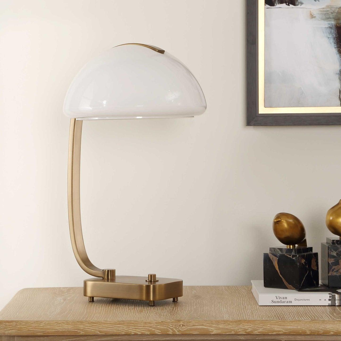 Bend The Rules - Desk Lamp - Brass