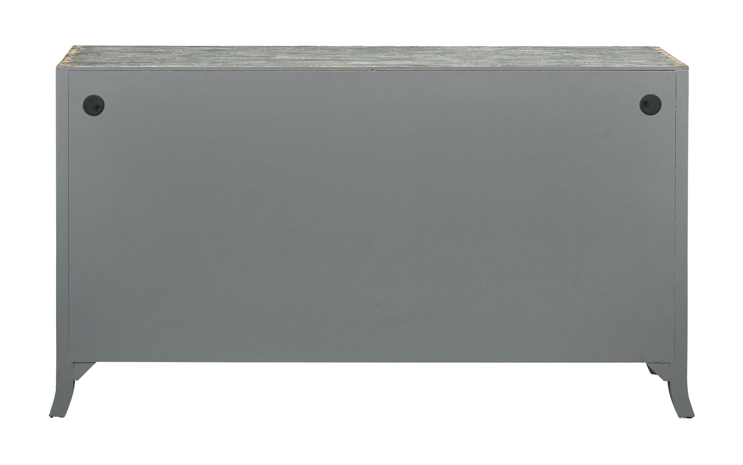 Marion - Four Door Credenza - Weathered Stone Gray