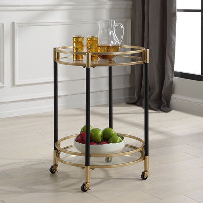 Dolly - Round Bar Cart