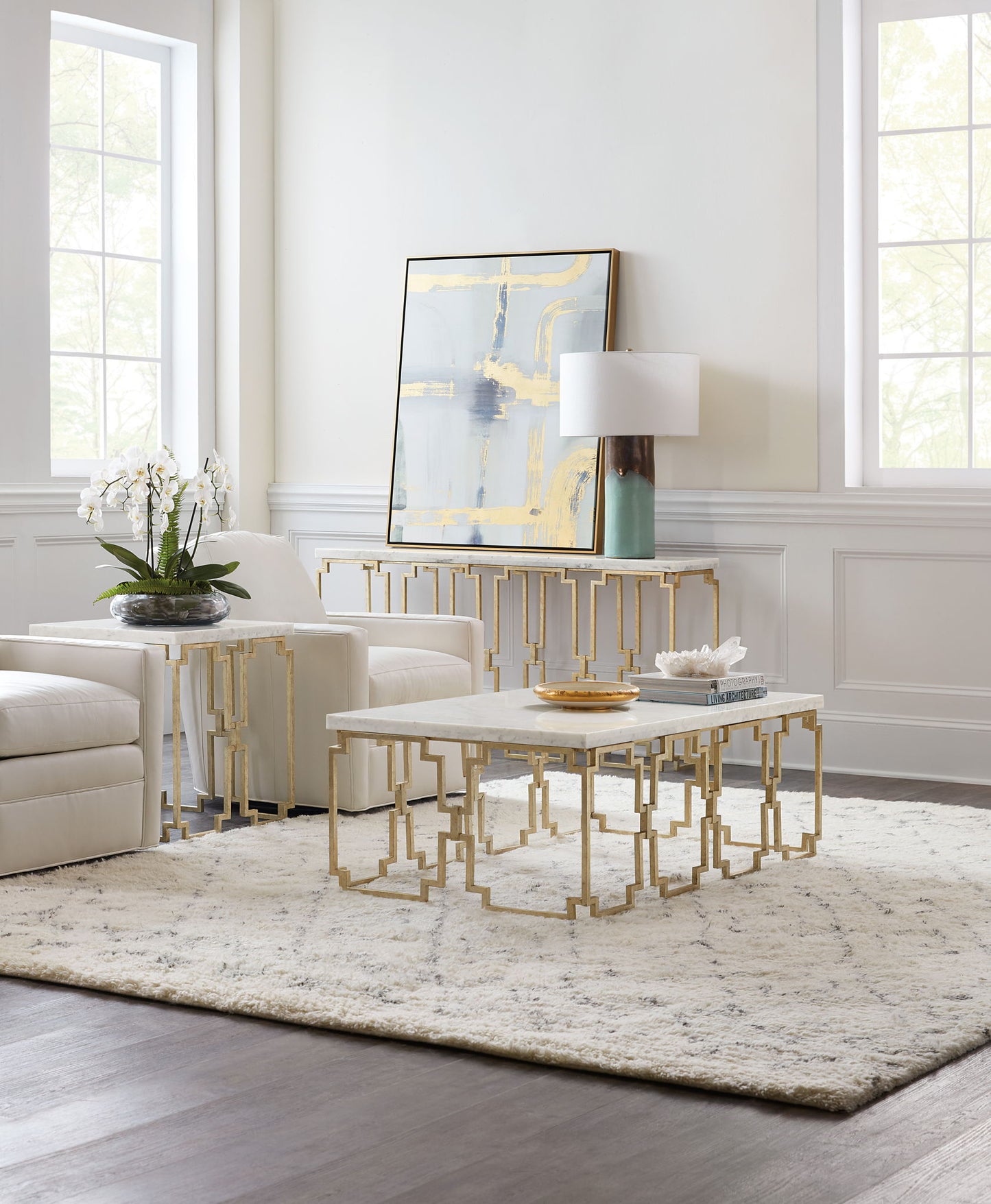 Melange - Evermore Rectangle Cocktail Table