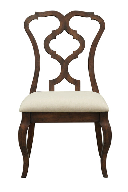 Chateau - Upholstered Dining Side Chairs (Set of 2) - Brown