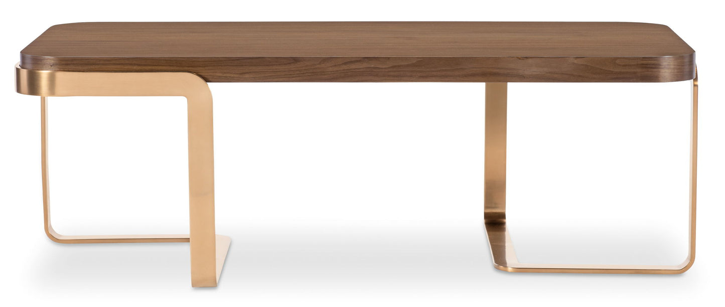 Eleana - Cocktail Table - Medium Wood