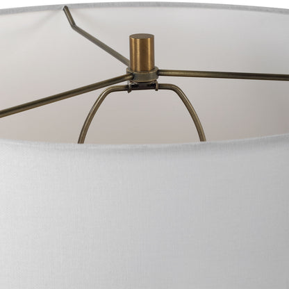 Stratified - White Table Lamp