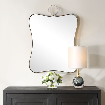 Talia - Brass Vanity Mirror