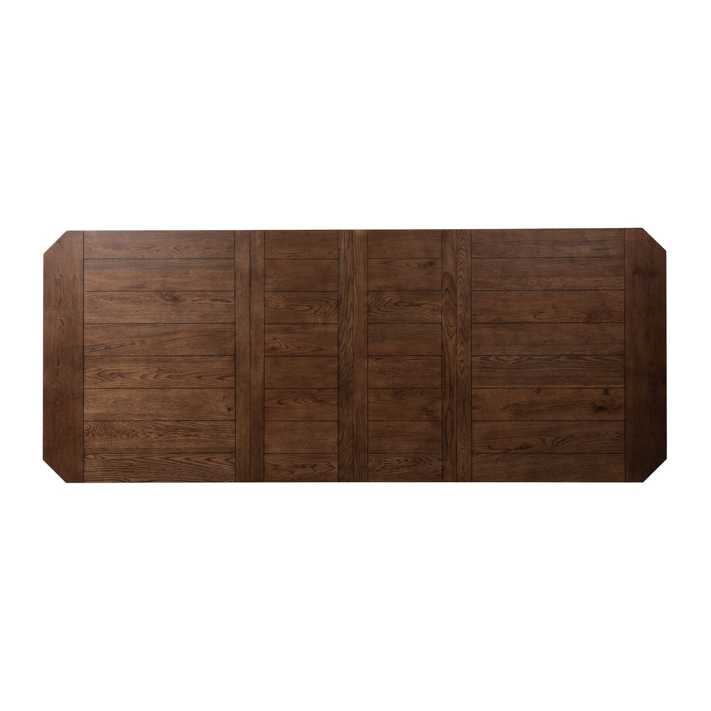 Hearthstone Ridge - Rectangular Leg Table - Dark Brown