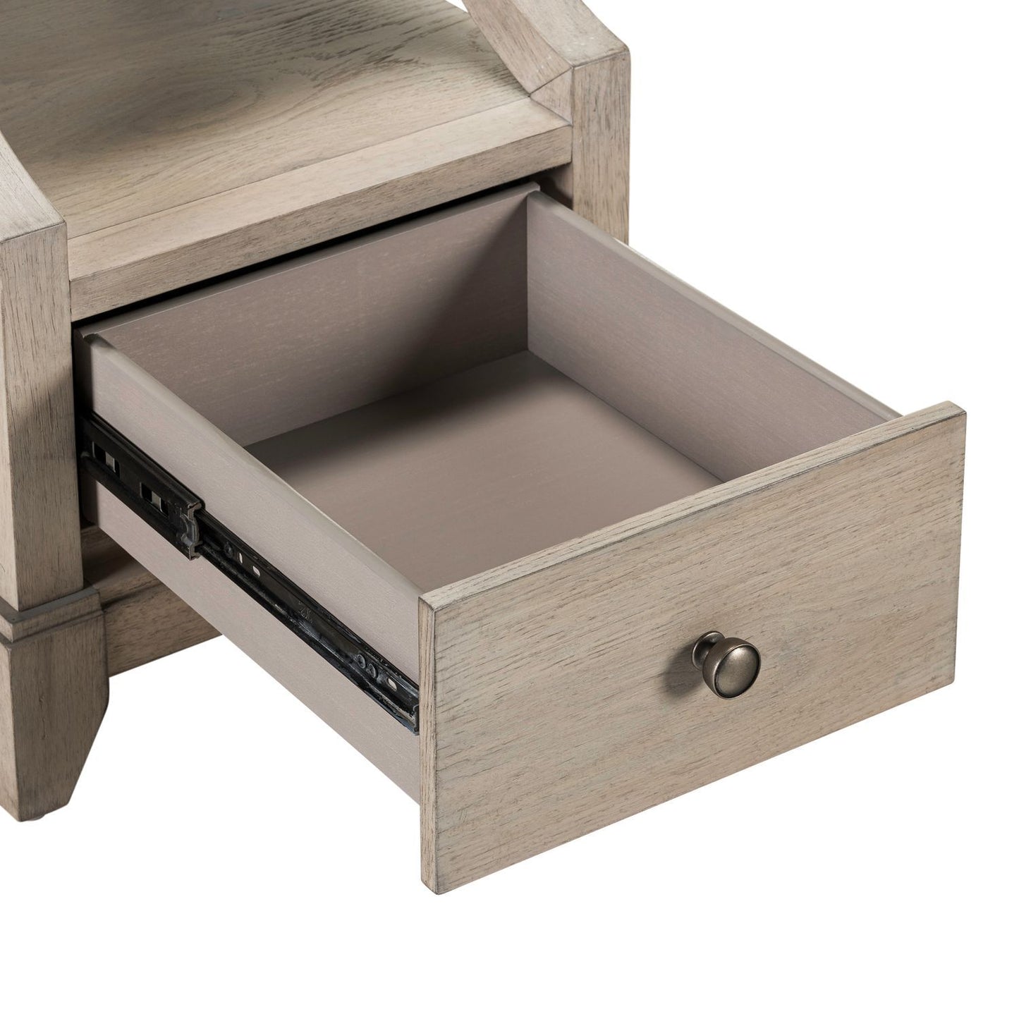 New Haven - Chairside Table - Sanctuary White