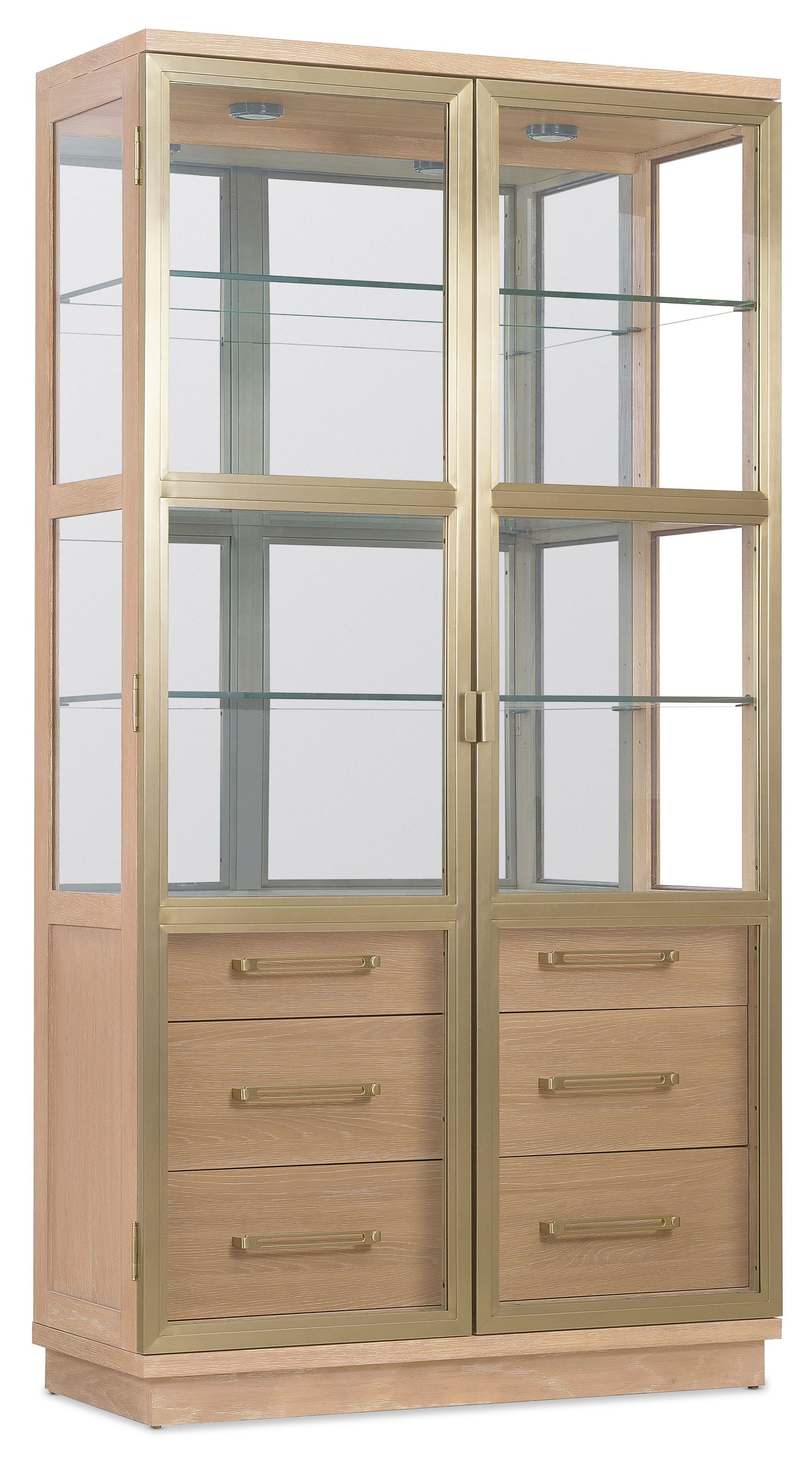 Banyon Bay - Display Cabinet - Desert Oak