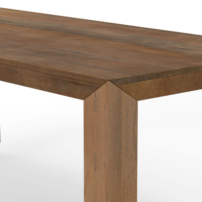 Crossings - Downtown Rectangular Dining Table - Amber