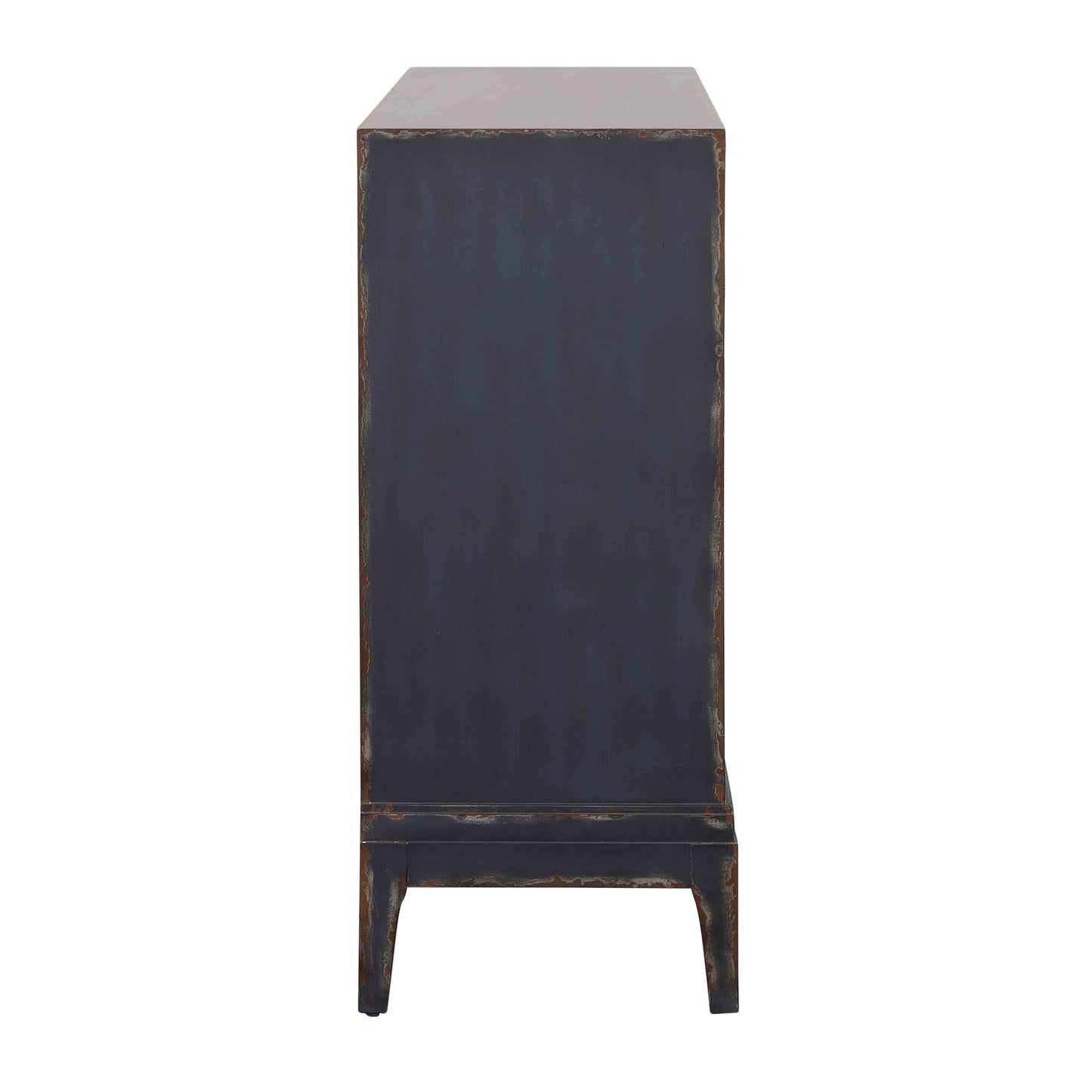 Thunderstruck - Two Door Bar Cabinet - Night Sky