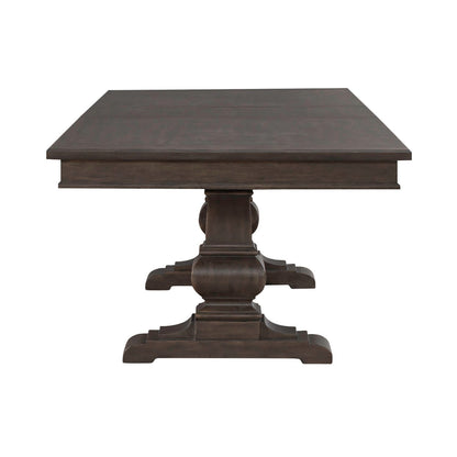 Paradise Valley - Trestle Table - Dark Brown