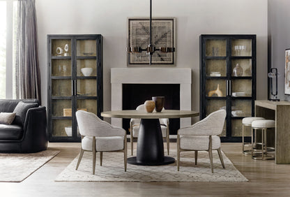 Linville Falls - Shou Sugi Ban Curio Cabinet