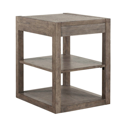 Bartlett Field - Chair Side Table - Gray