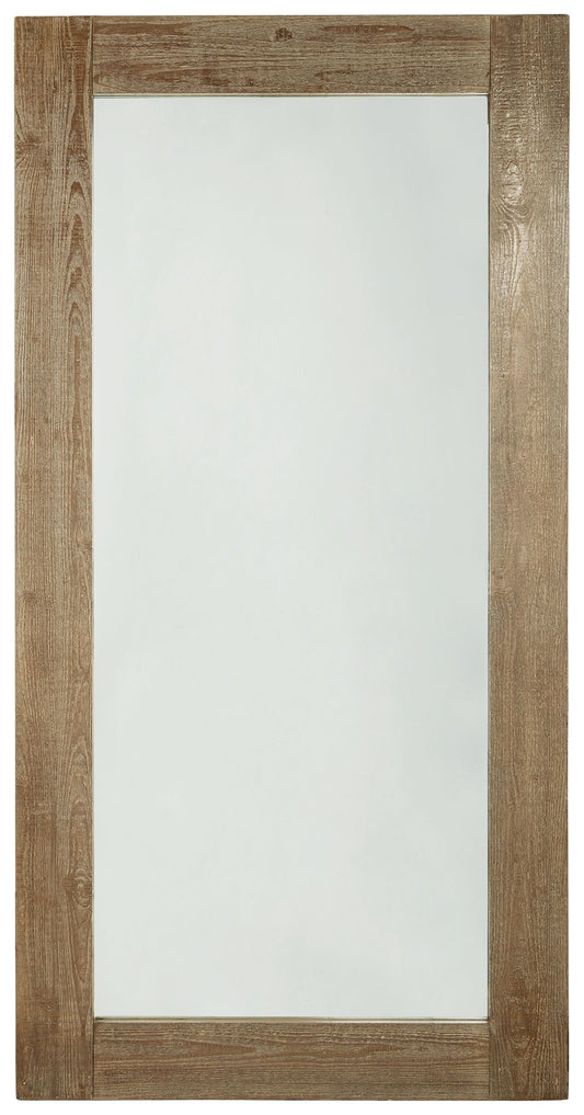 Waltleigh - Distressed Brown - Floor Mirror