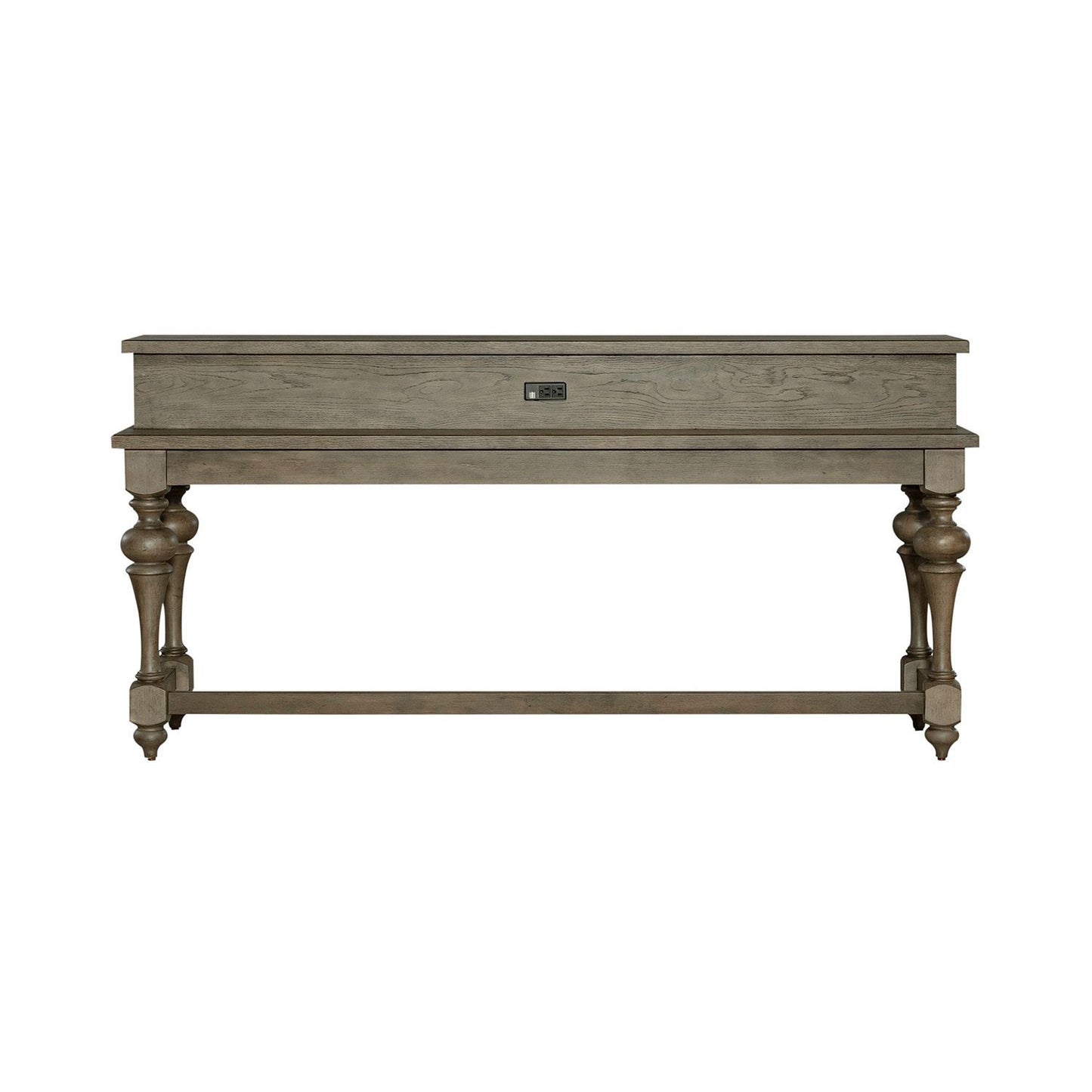 Americana Farmhouse - Console Bar Table - Light Brown