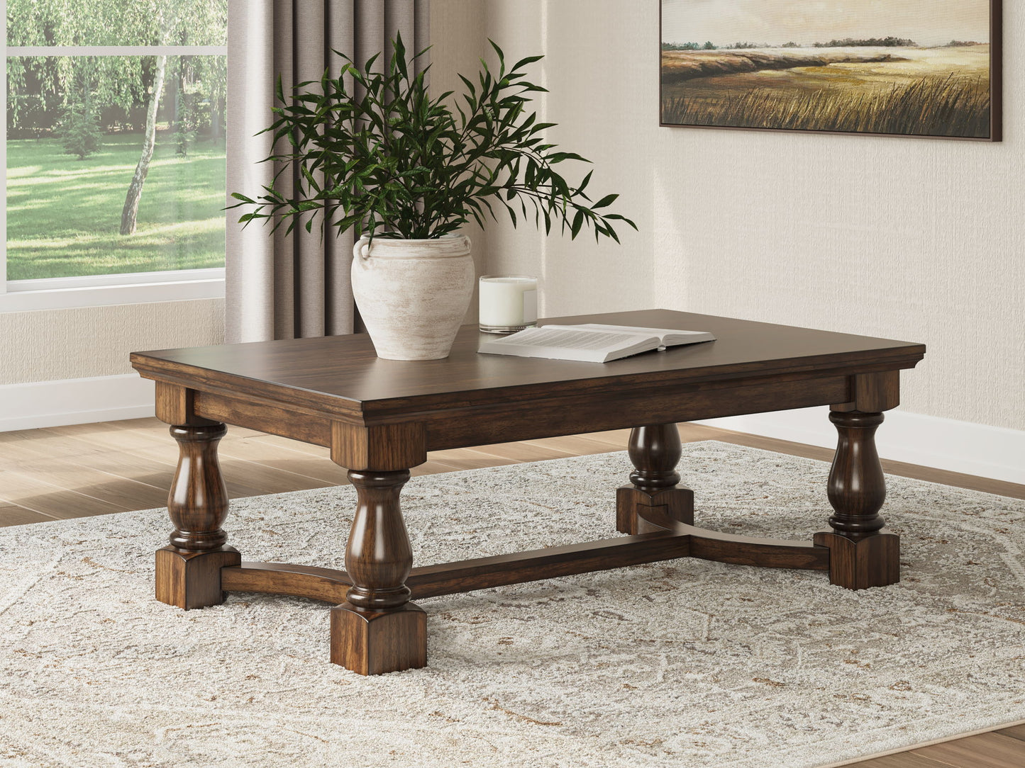 Sturlayne - Rectangular Cocktail Table - Brown