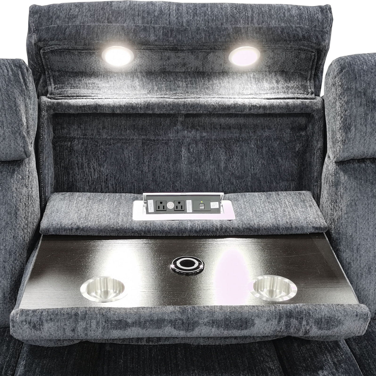 Dalton - Power Drop Down Console Sofa
