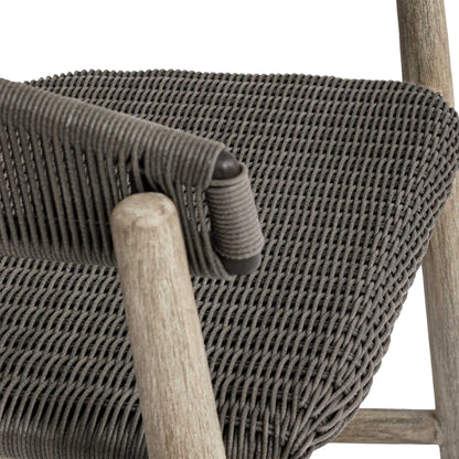 Dermott - Outdoor Bar Stool - Brown / Dark Gray