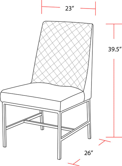 Crossings - Round Dining Table With 4 Upholstered Chairs