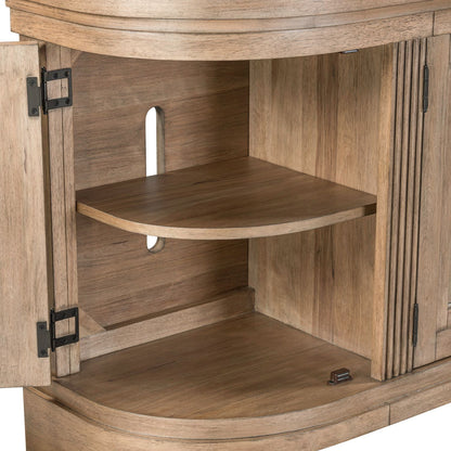 Haven Hills - 82'' TV Console - Camel Beige