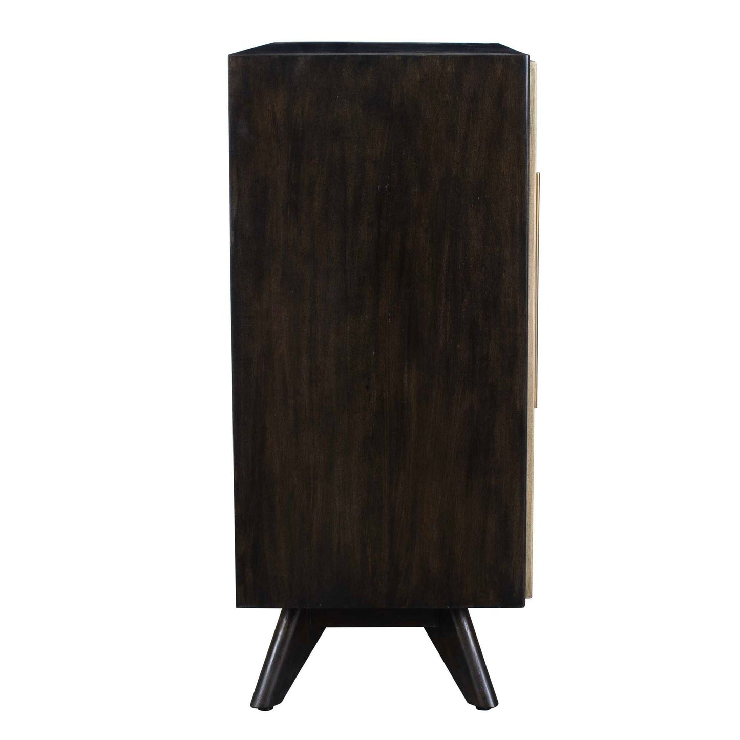 Reina - Modern 2 Door Cabinet - Woodtone