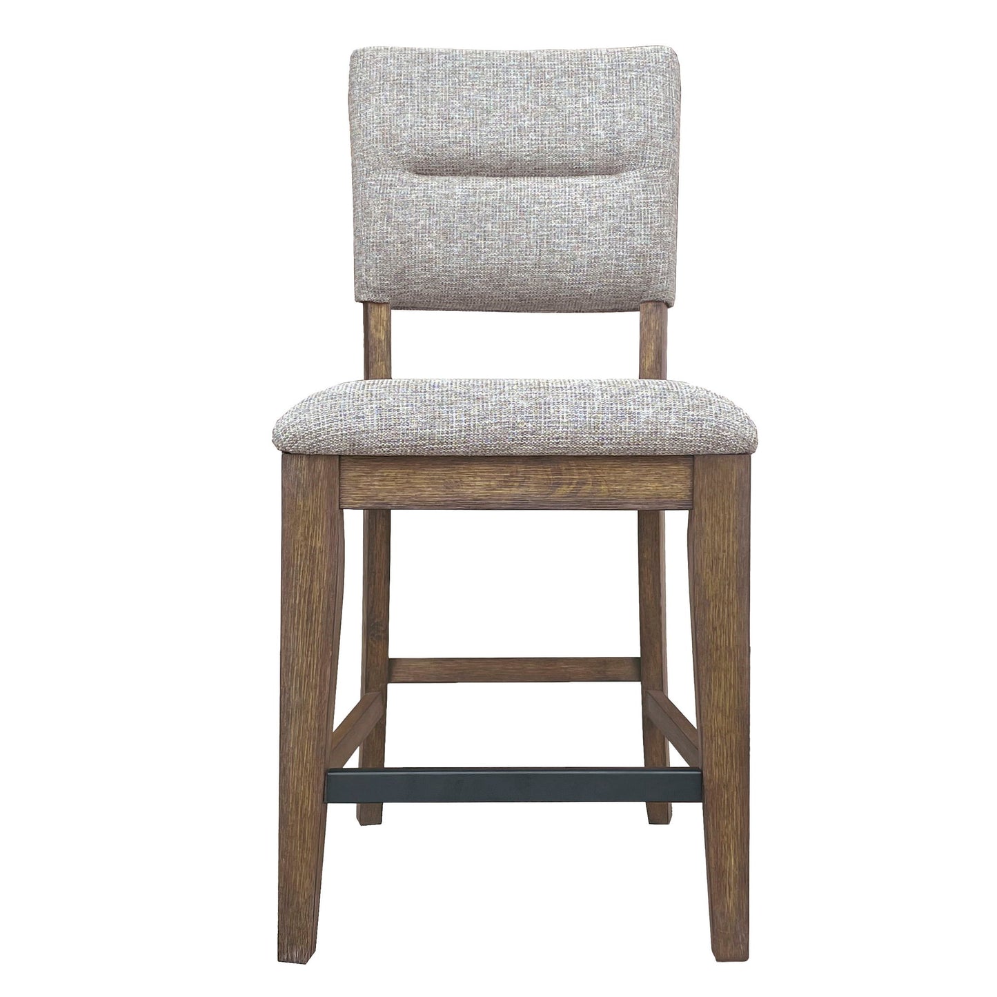 Cedar Fork - Dining Upholstered Counter Stool (Set of 2) - Smoked Arabica