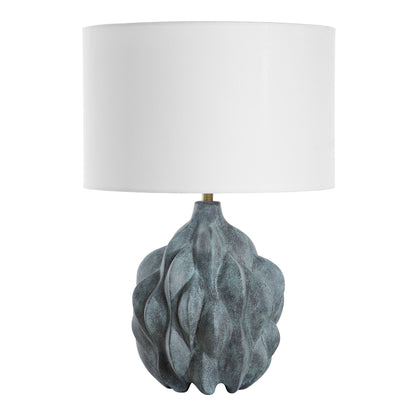 Whitecap - Ceramic Table Lamp - Gray