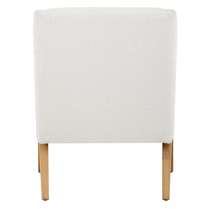 Evolve - Fabric Accent Chair - White