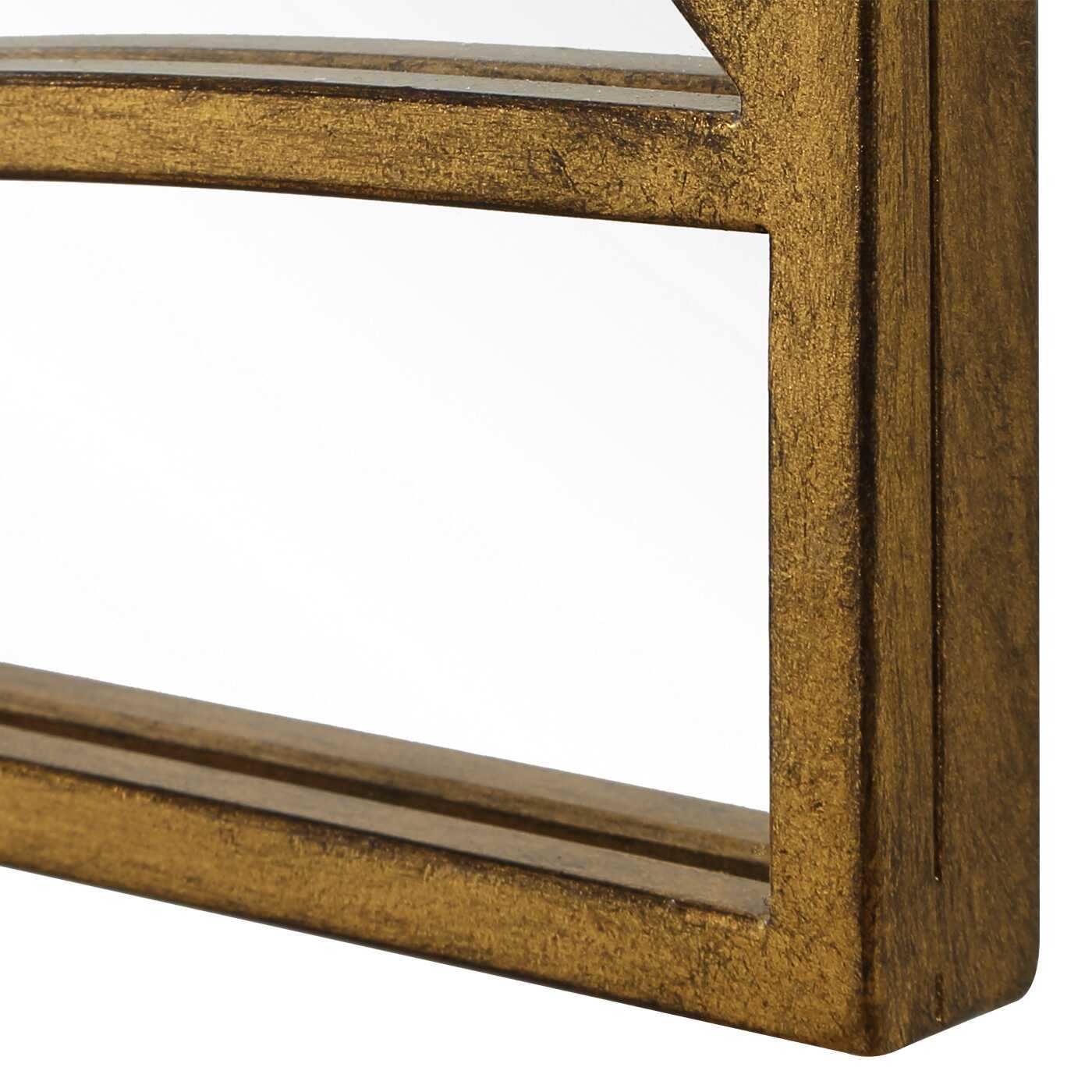 Crossed Up - Full Length Mirror - Gold